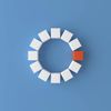 Icon representing work efficiency
